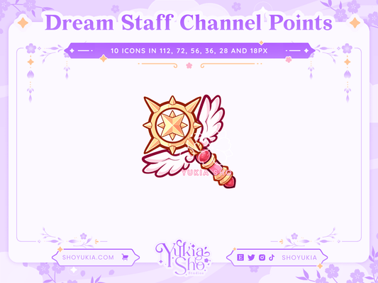 CC Dream Staff Channel Point Icon