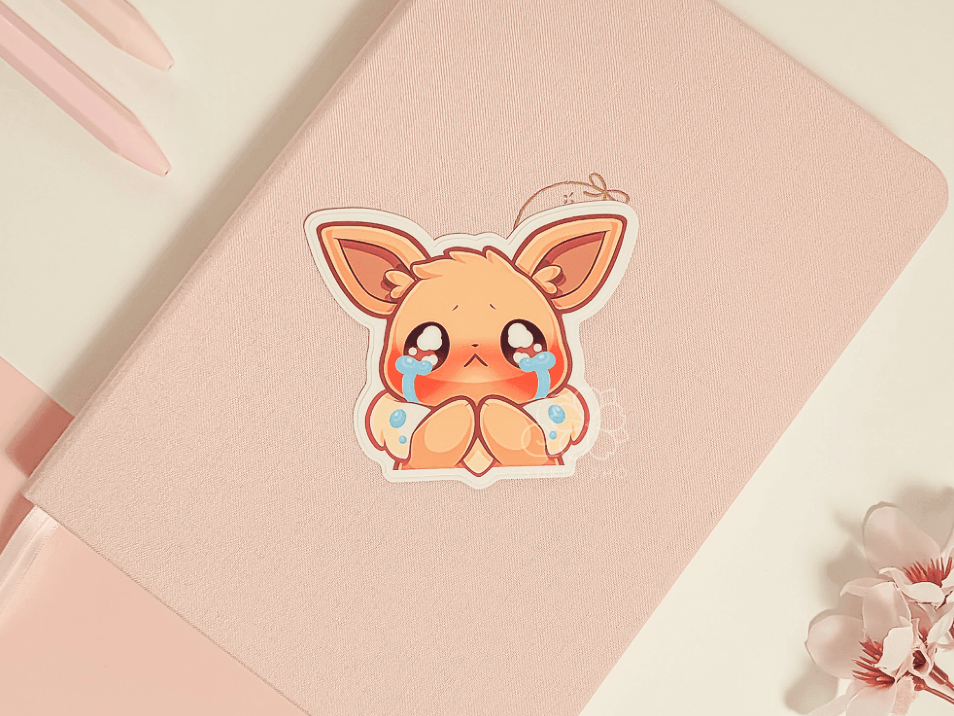 PKMN Eevee 3" Vinyl Stickers - Yukia Sho Studios Ltd.