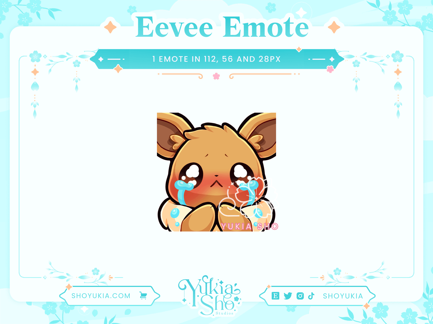 PKMN Eevee Emotes - Yukia Sho Studios Ltd.