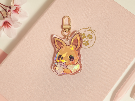 PKMN Eevie2.5" Acrylic Keychain Charm