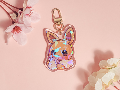 PKMN Eevie2.5" Acrylic Keychain Charm