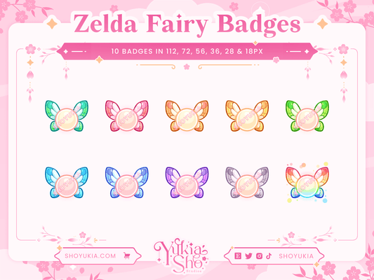 TOTK Fairy Sub Badges