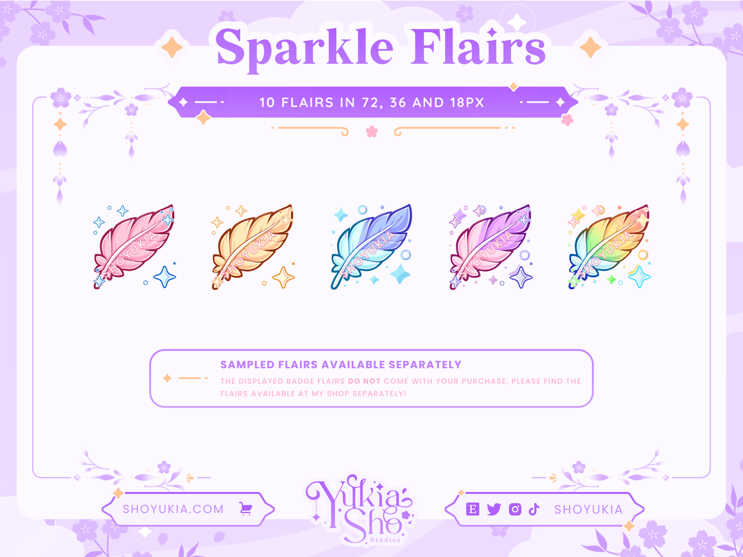 Feather Sub Badges