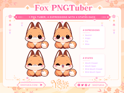 Fox Chibi PNGTuber