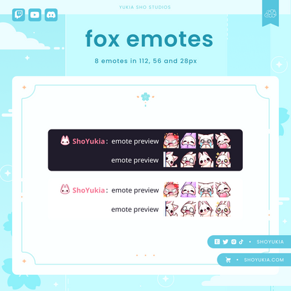 Fox Emotes