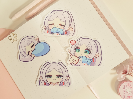 Frie 3" Vinyl Stickers