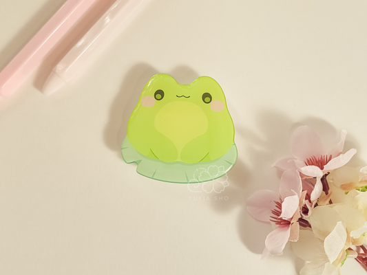 Frog Acrylic Phone Grip