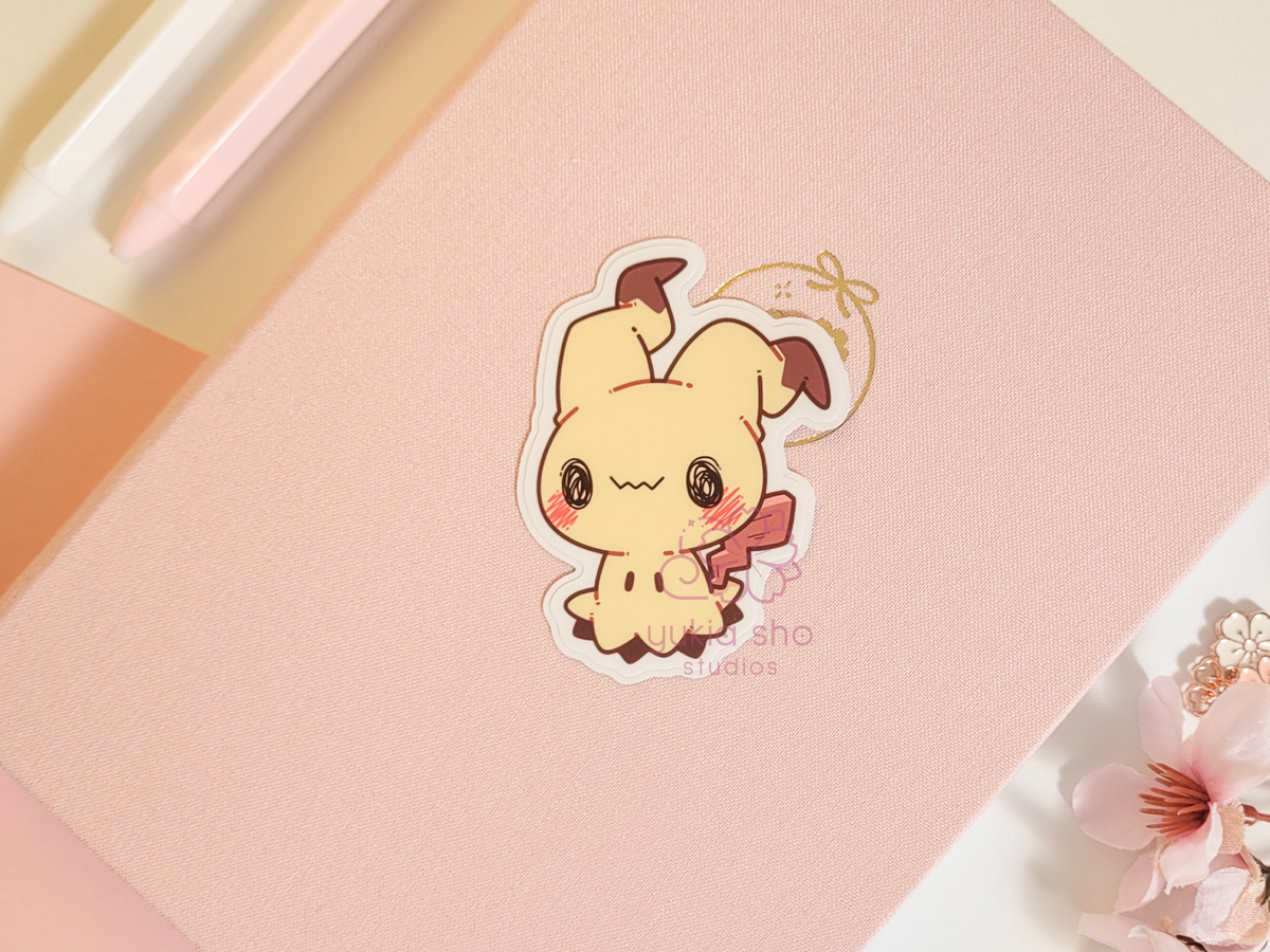 PKMN poke chibi Vinyl Stickers (set 1)