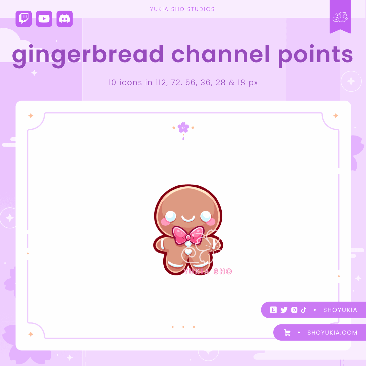 Gingerbread Channel Points