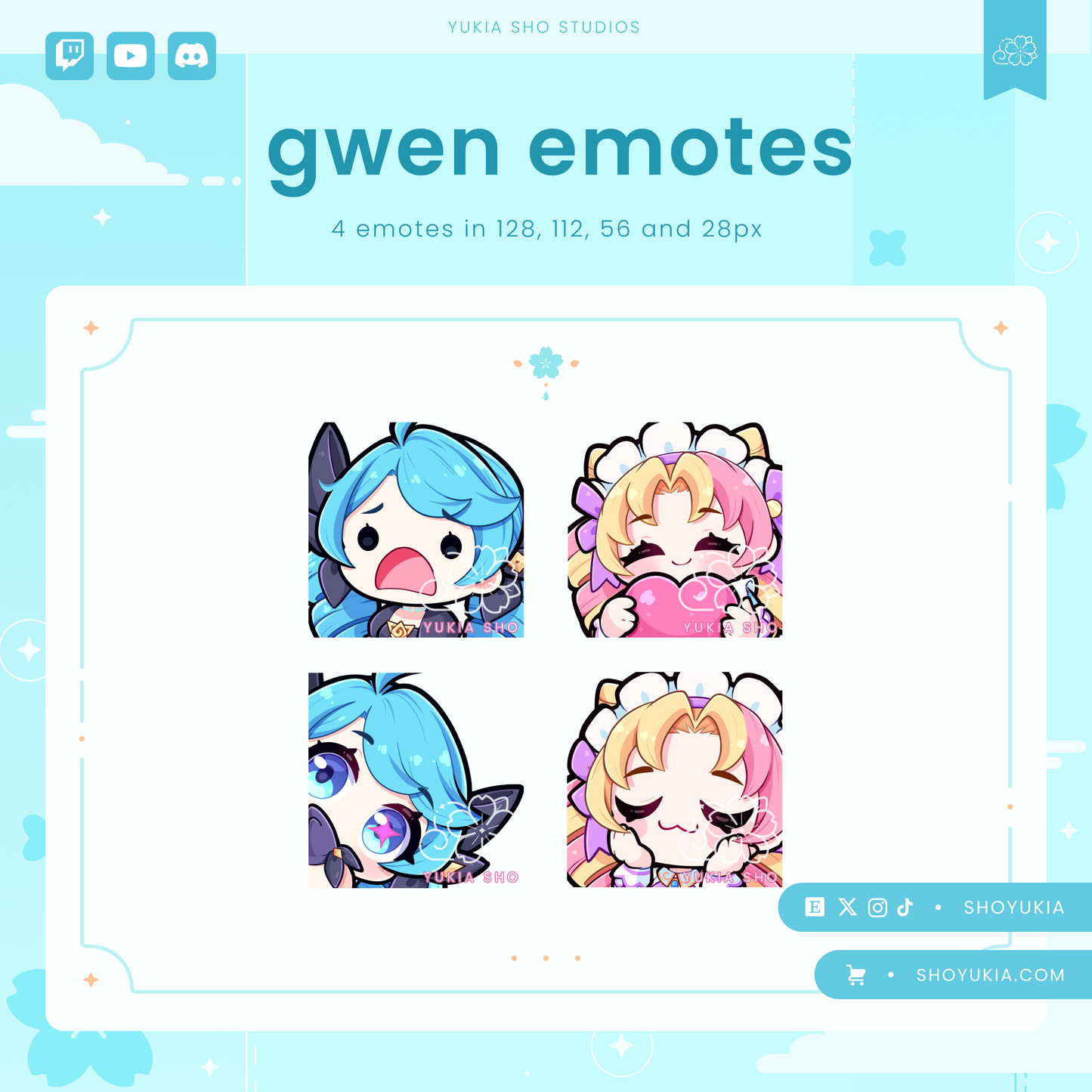 LoL Gwen Emotes