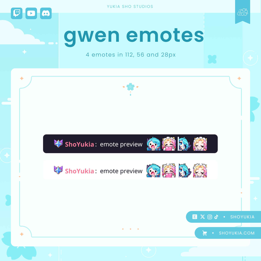 League of Legends Gwen Emotes