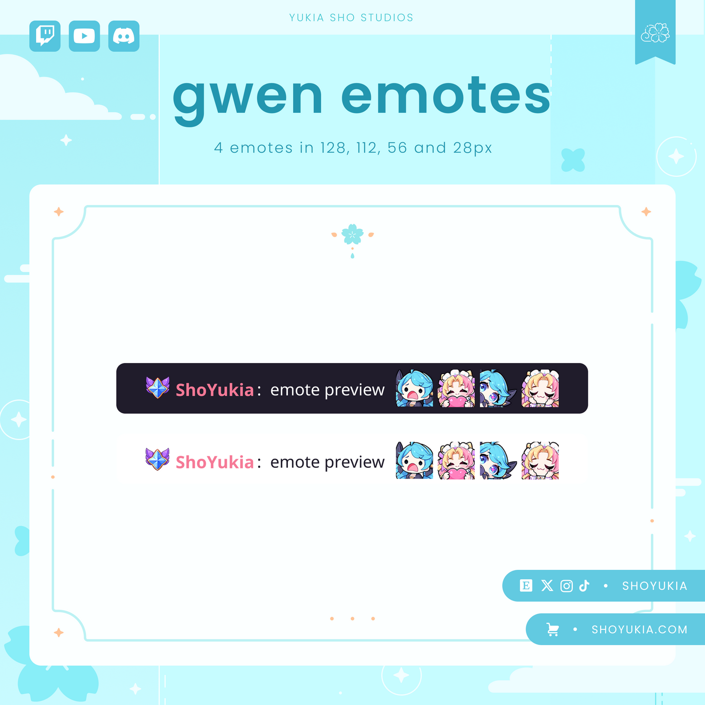 LoL Gwen Emotes