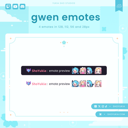 LoL Gwen Emotes