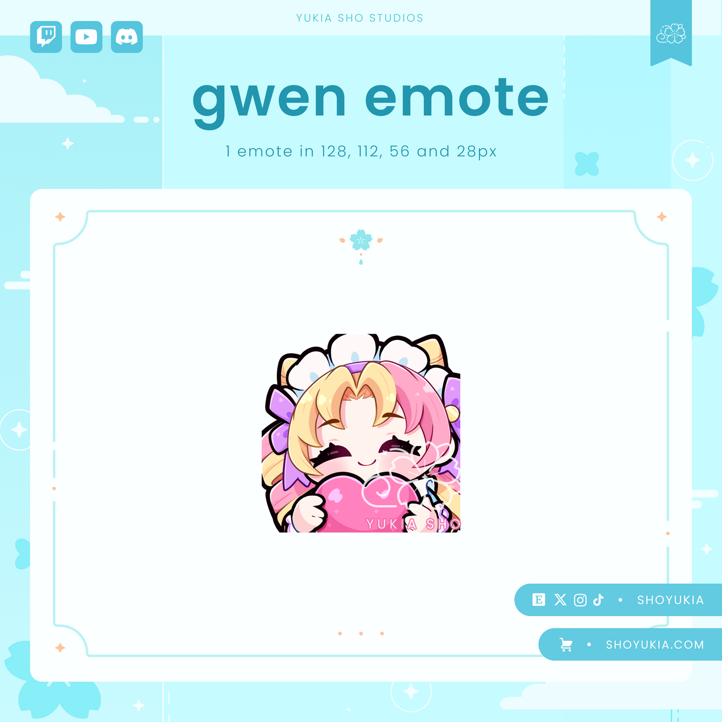 LoL Gwen Emotes
