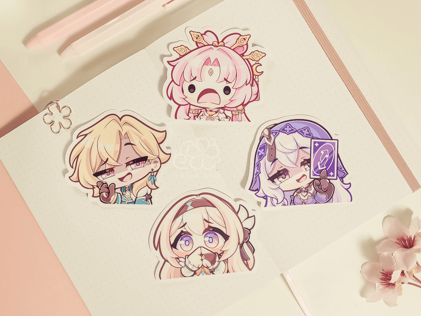 Honkai: Star Rail 3" Vinyl Stickers (Set 3)