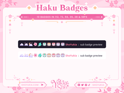 Haku Sub Badges