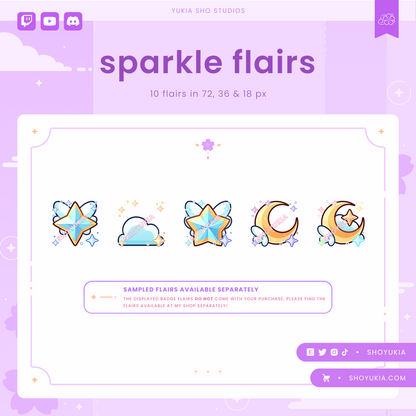 Heavenly Skies Sub Badges