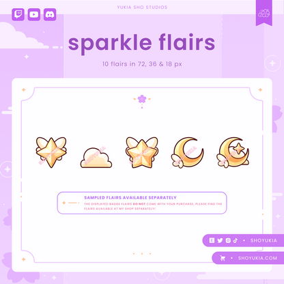 Heavenly Skies Sub Badges