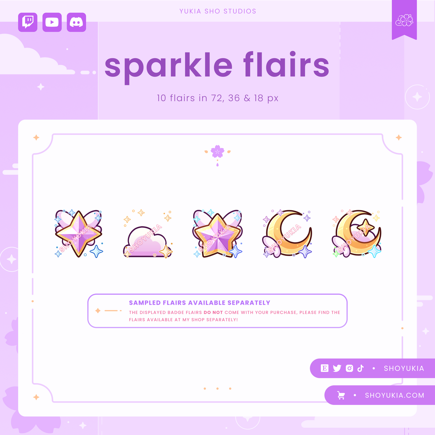 Heavenly Skies Sub Badges