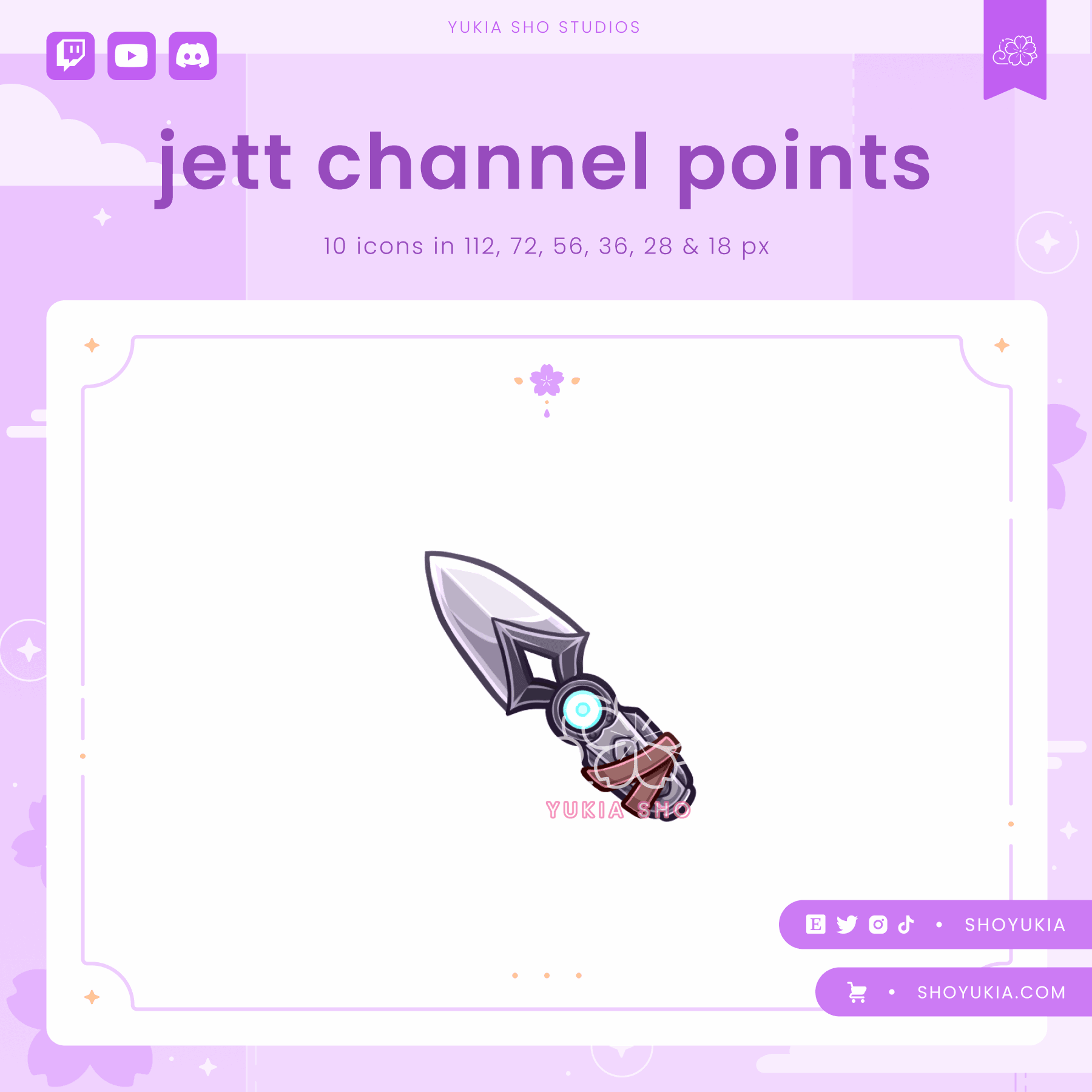 Valorant Jett Dagger Channel Points