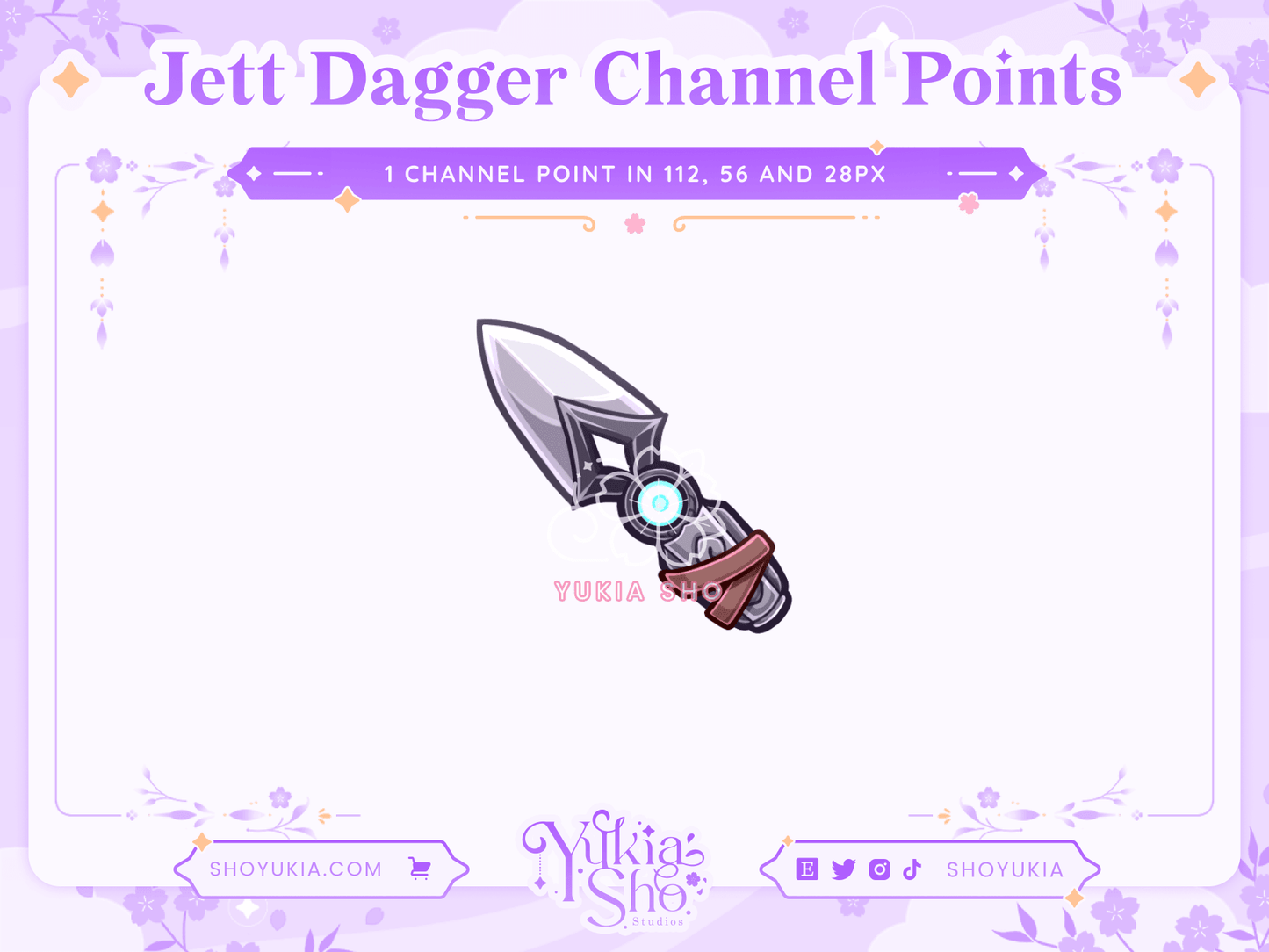 Valorant Jett Dagger Channel Points