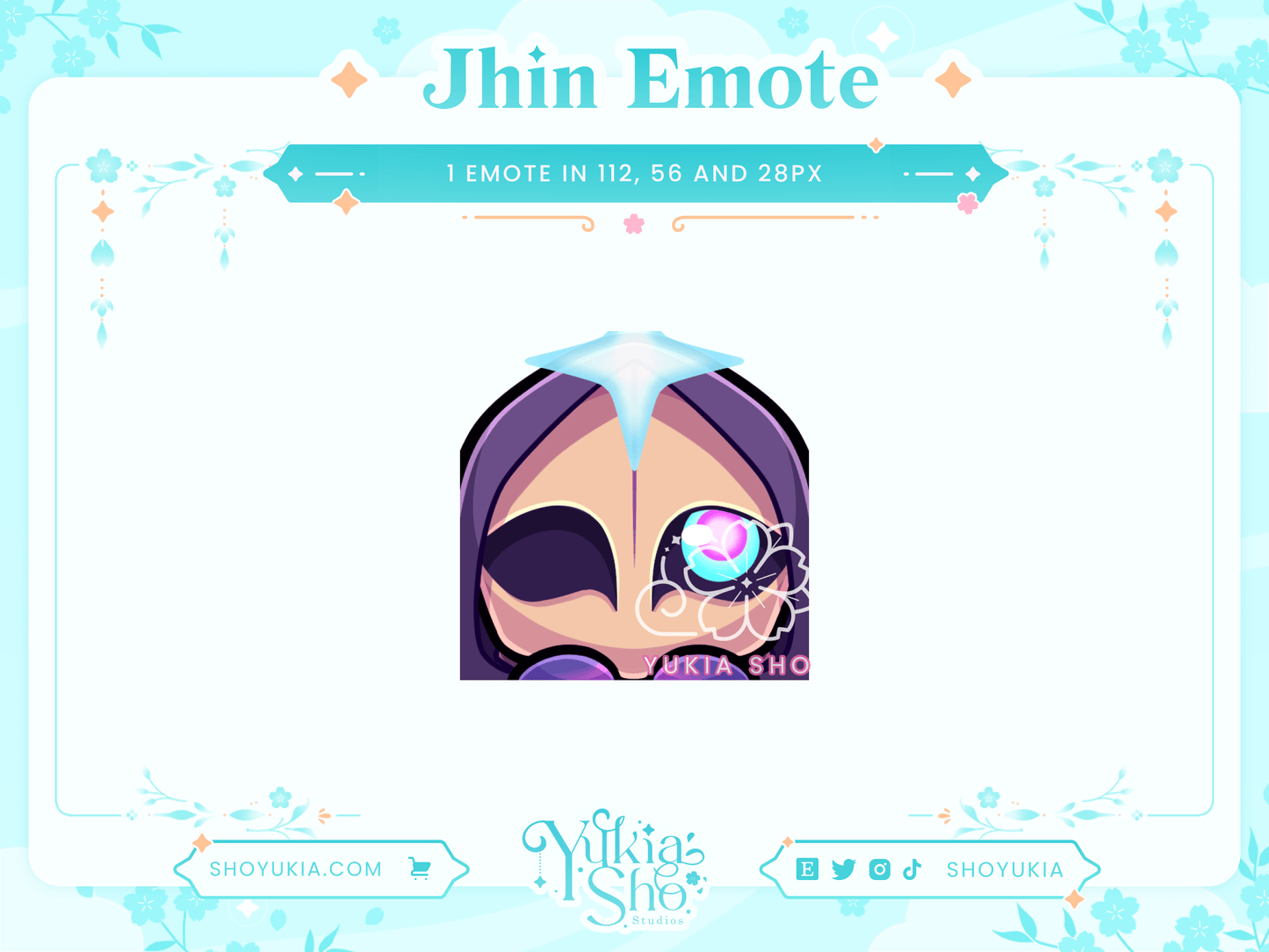 League of Legends Jhin Emotes para Twitch/Discord