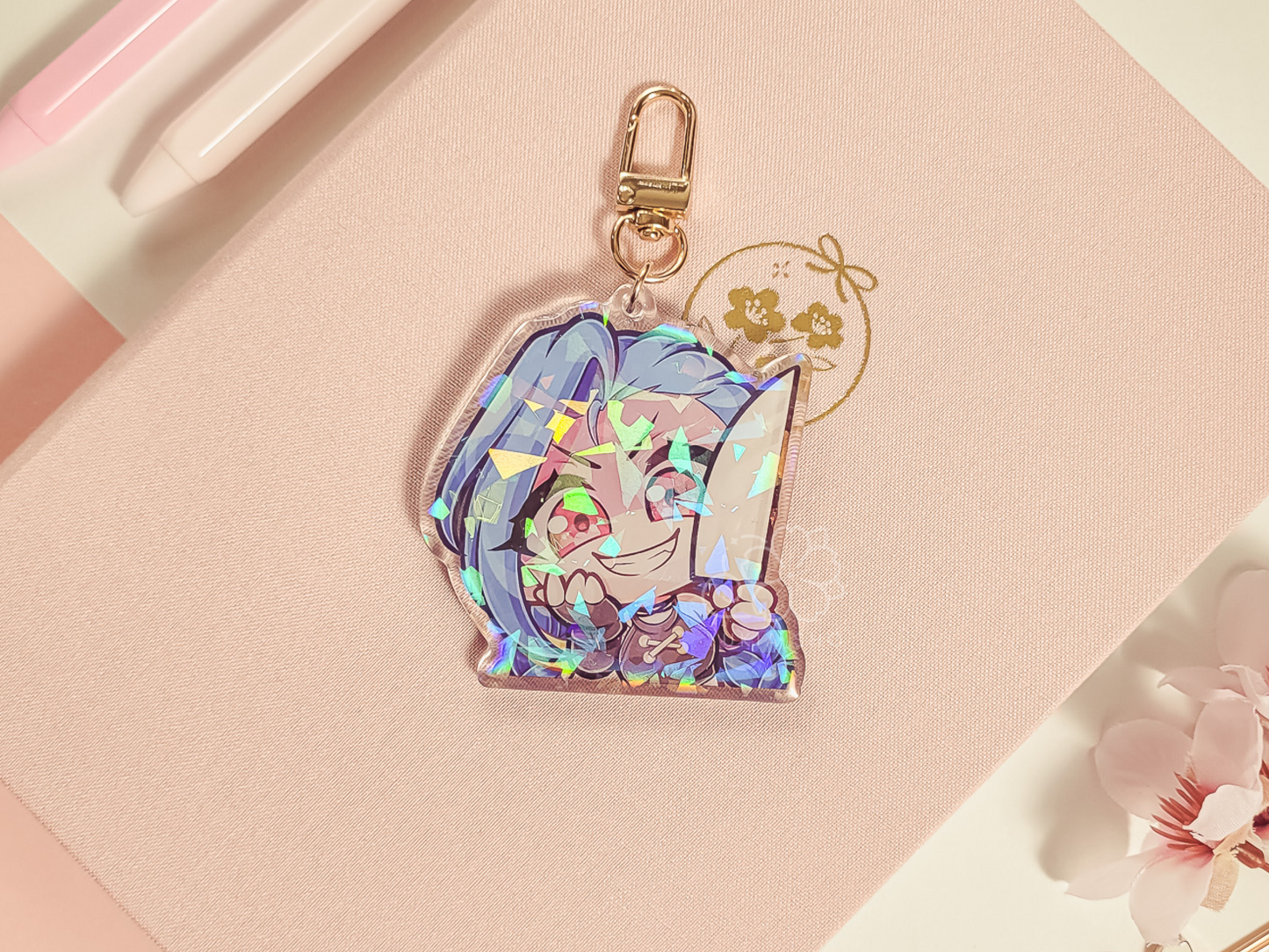 League of Legends Jinx 2.5" Acrylic Keychain Charm