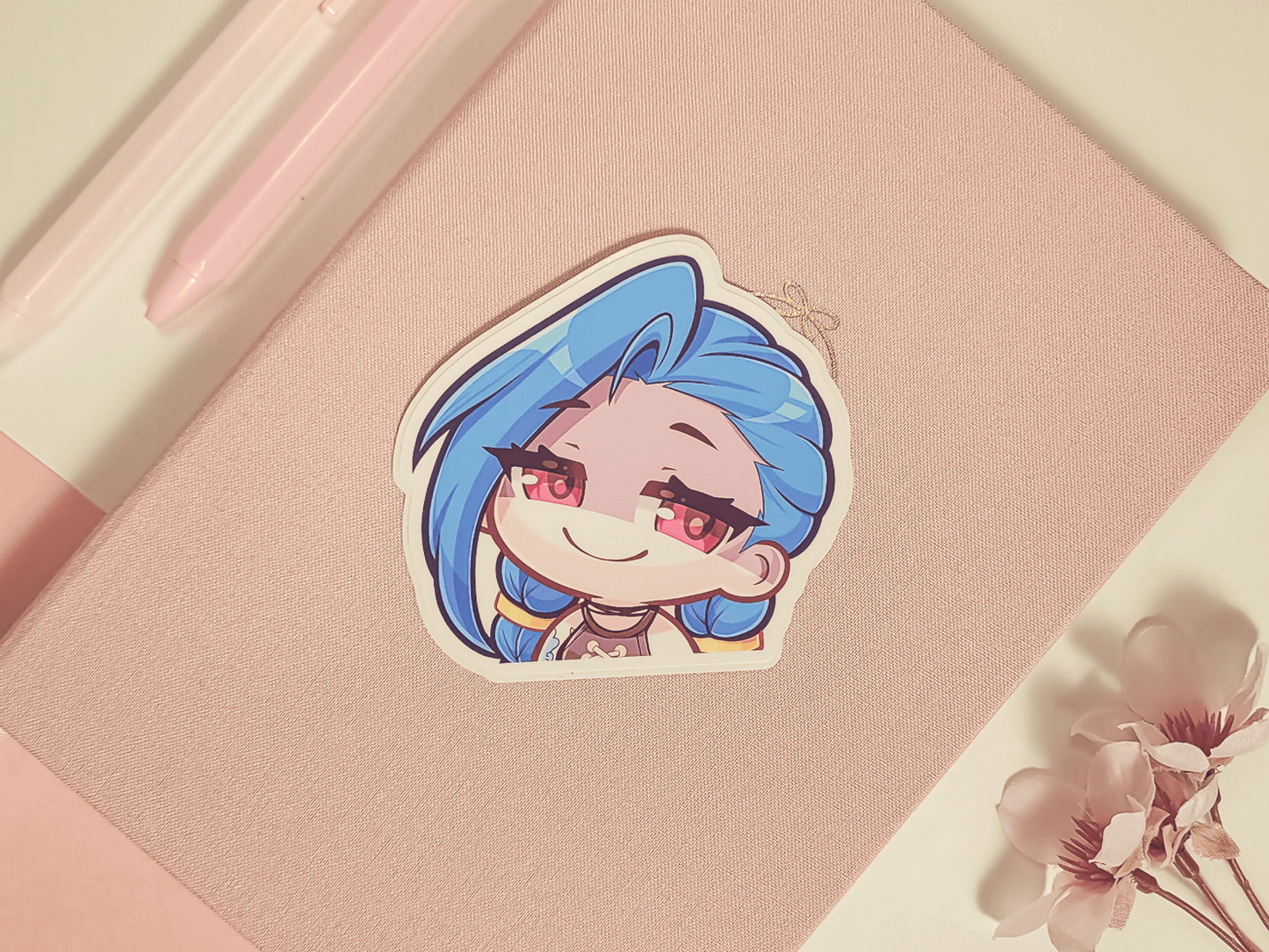 League of Legends Jinx 3" Vinyl Stickers