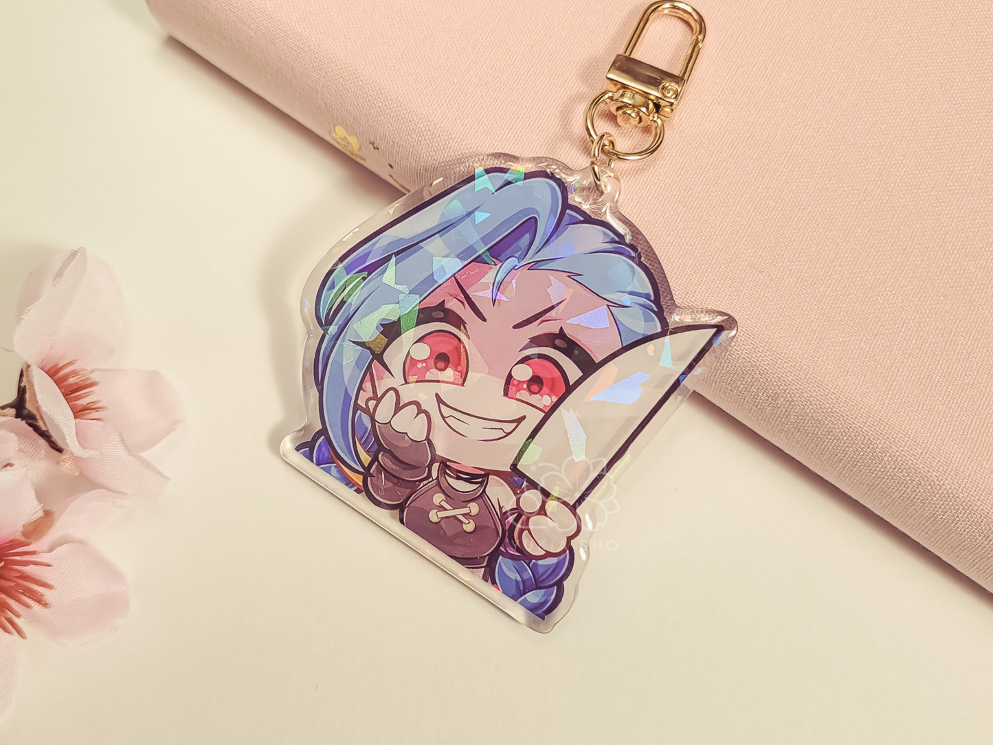 League of Legends Jinx 2.5" Acrylic Keychain Charm