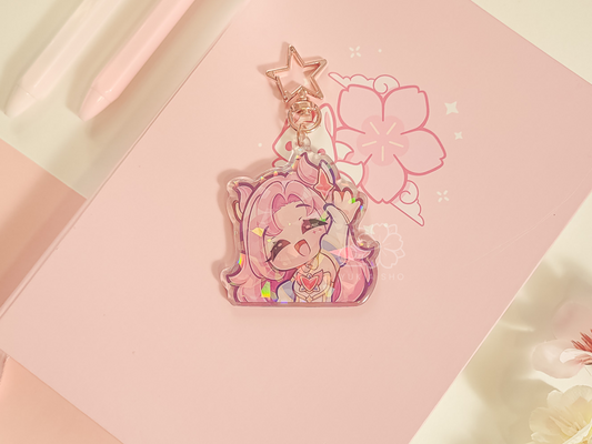 LoL Kai'Sa Wave 2.5" Acrylic Keychain Charm