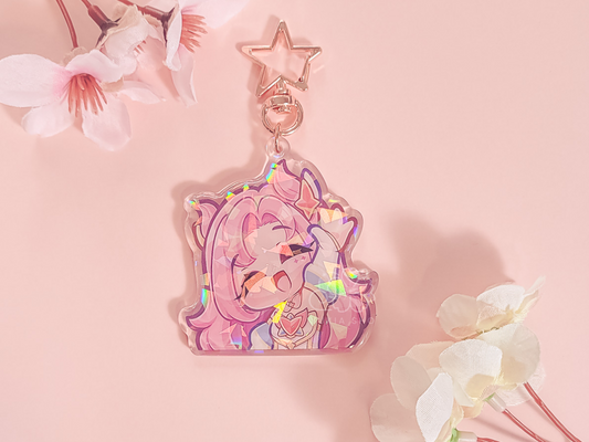 LoL Kai'Sa Wave 2.5" Acrylic Keychain Charm