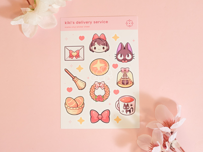 K delivery Mini Sticker Sheet
