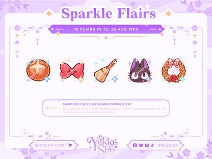 Kiki's Delivery Service Sub Badges