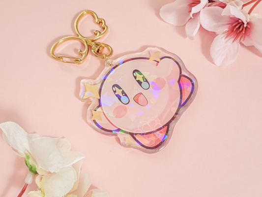 Kirbee Acrylic Keychain Charm