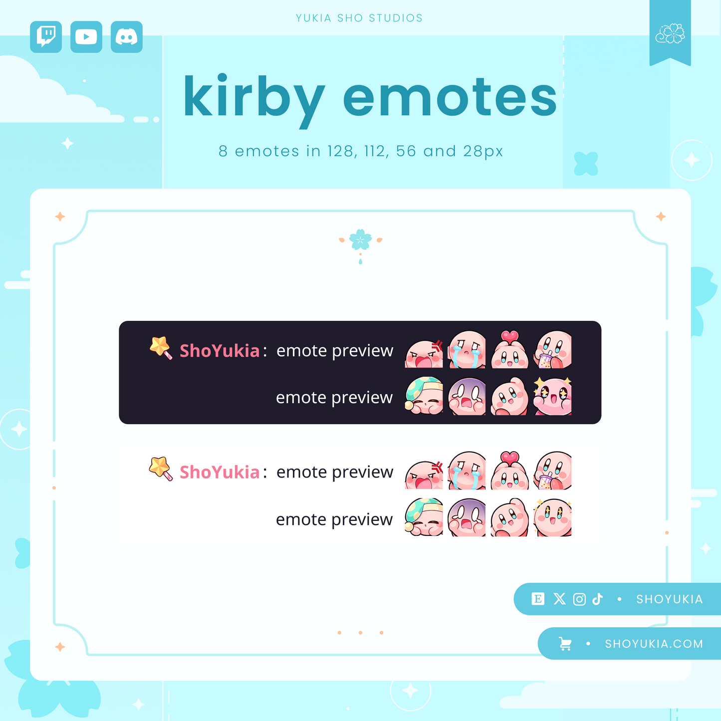 Kirby Emotes