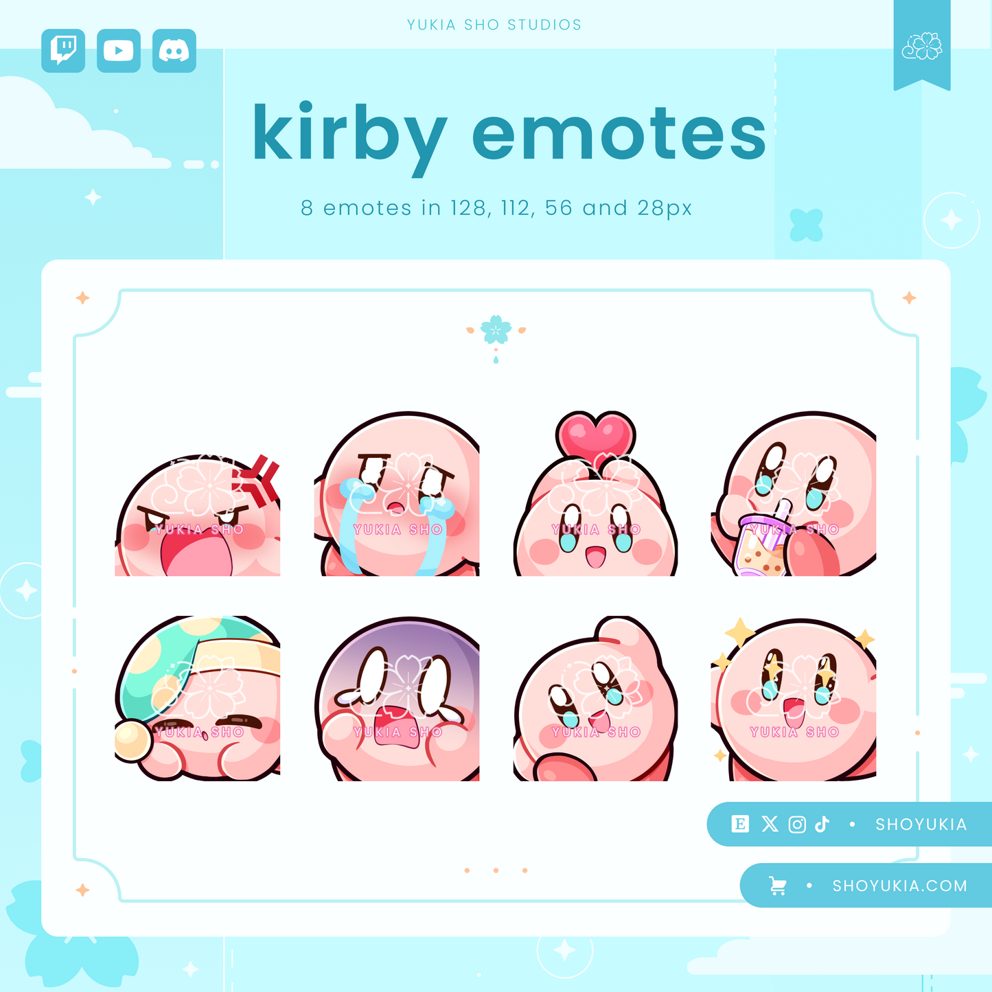Kirby Emotes