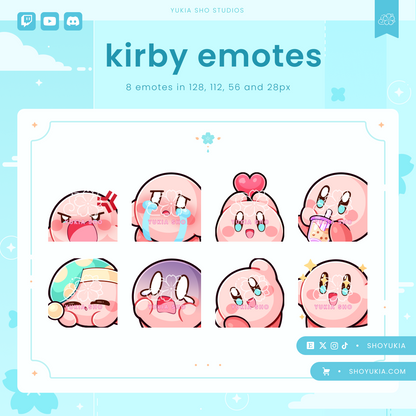 Kirby Emotes