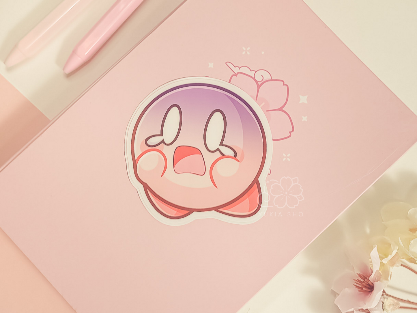 Kirby 3" Vinyl Stickers (Set 2)