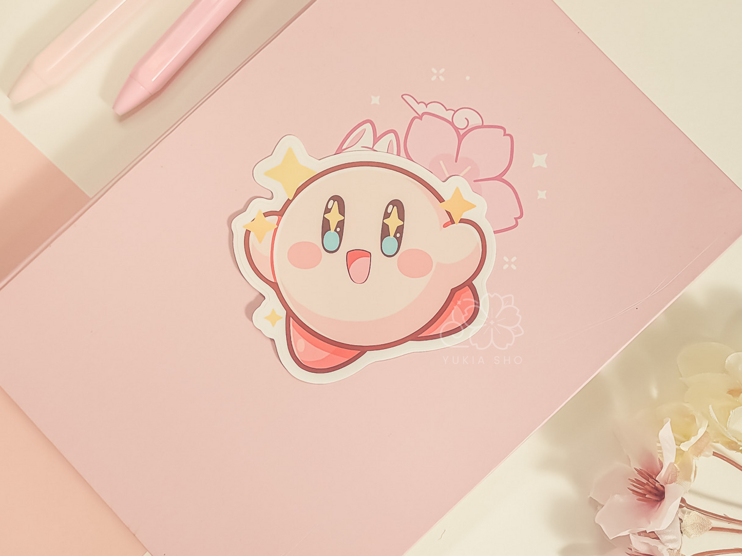 Kirby 3" Vinyl Stickers (Set 2)