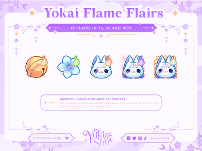 Kitsune Shrine Sub Badges