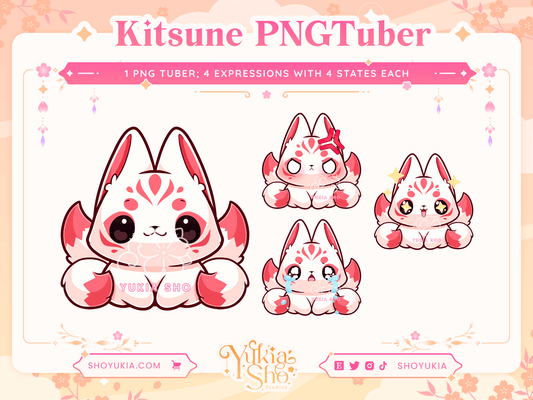 Kitsune Chibi PNGTuber