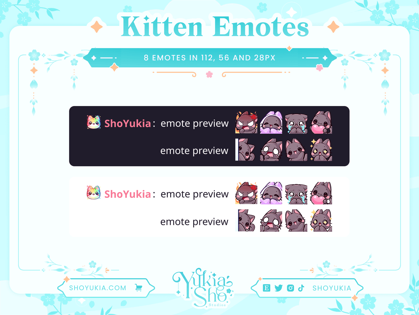 Kitten Emotes