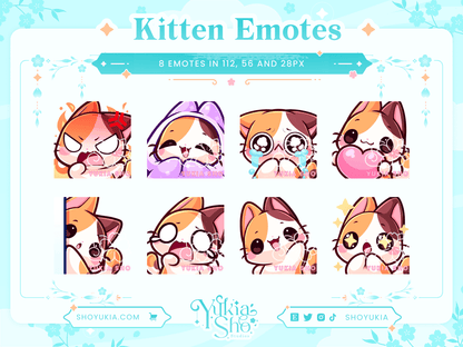 Kitten Emotes