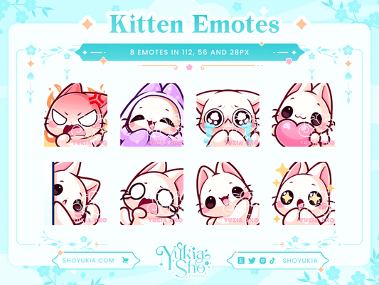 Kitten Emotes