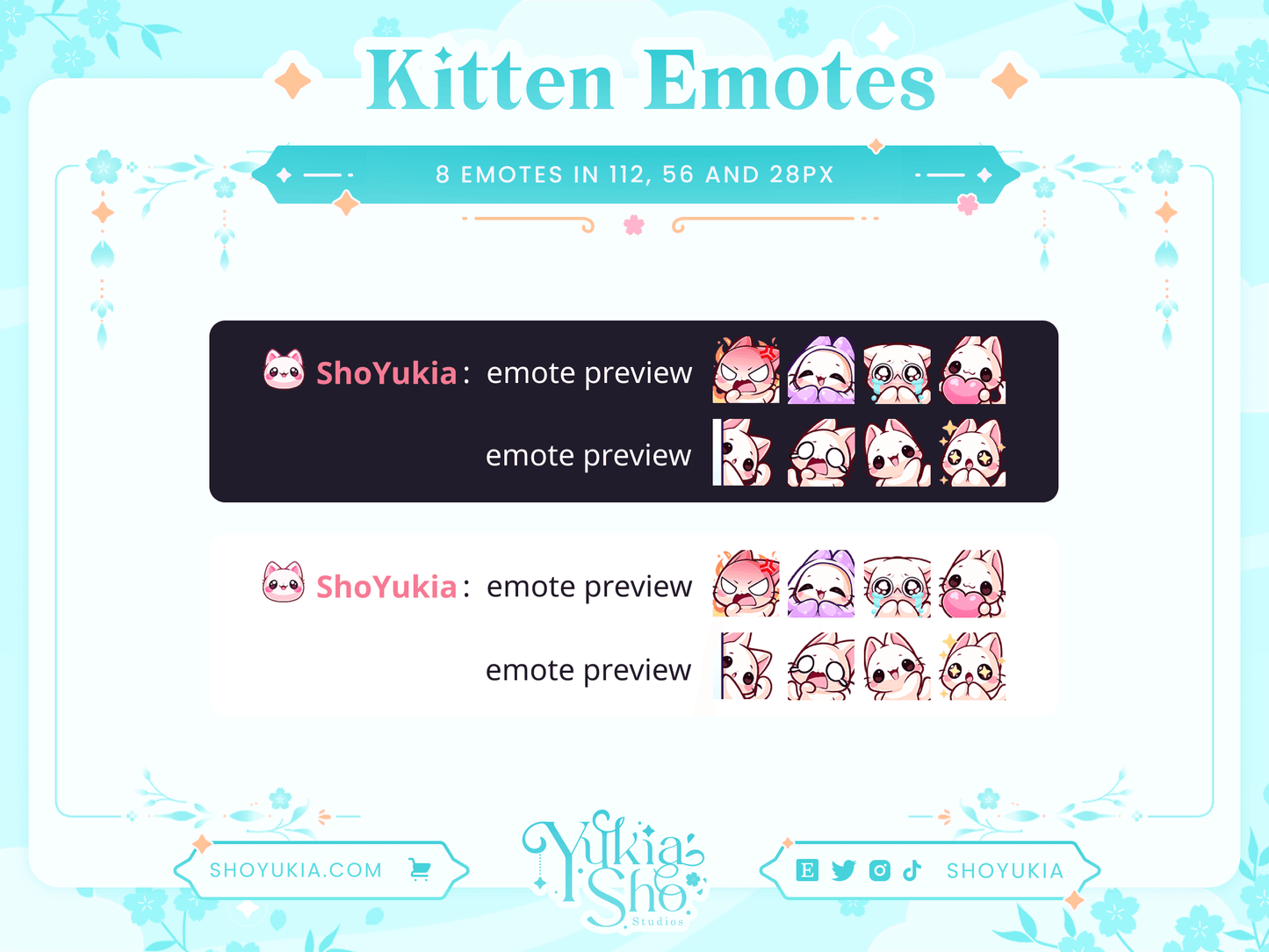 Kitten Emotes