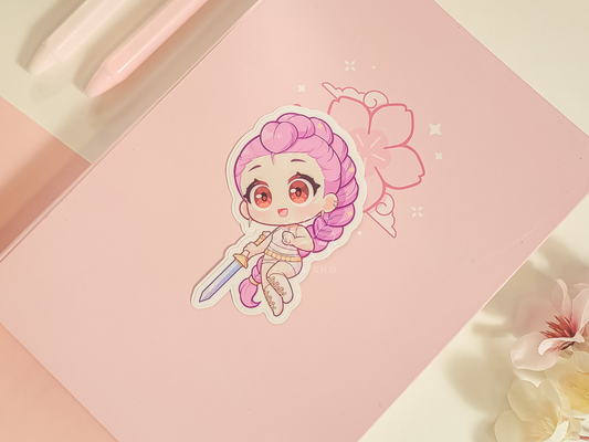 K Hunters Golden 3" Vinyl Stickers