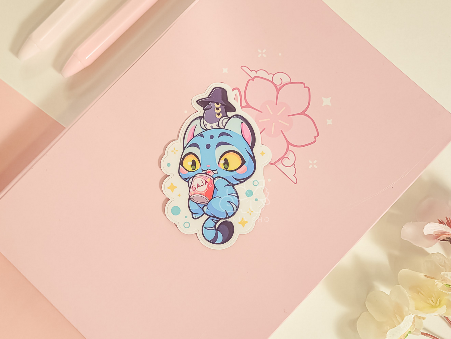 K Hunters Golden 3" Vinyl Stickers