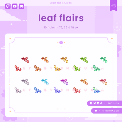 Leaf Twitch Badge Flair