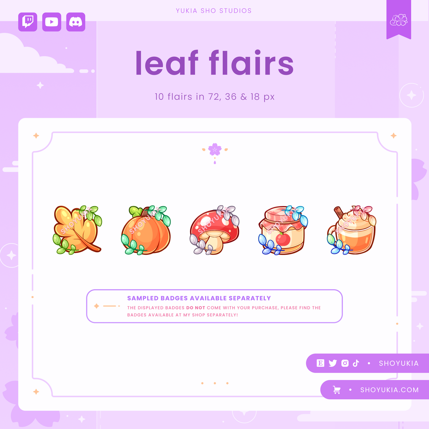 Leaf Twitch Badge Flair