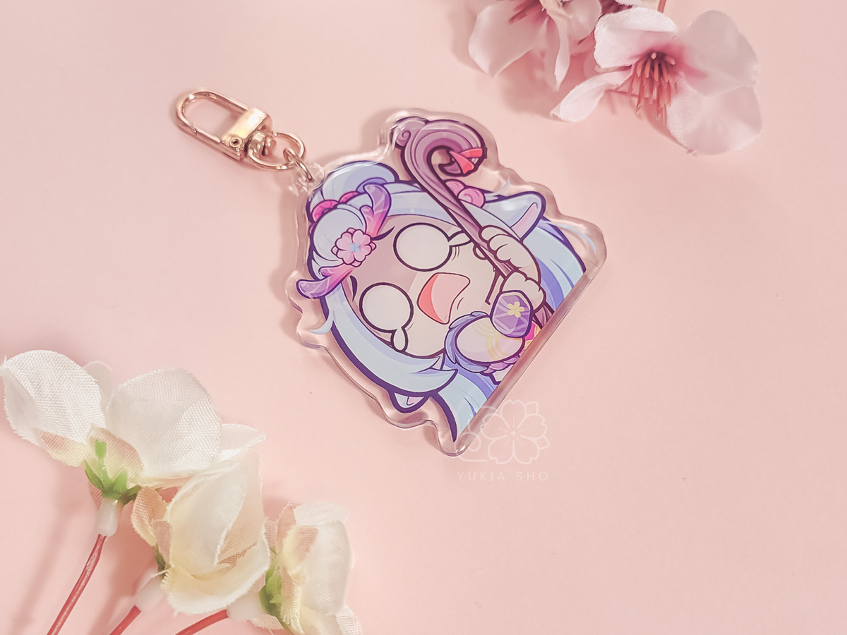 Lolimo Key Chain Anime Acrylic Keychain Charm | Cute & Durable Holographic Keychain ...